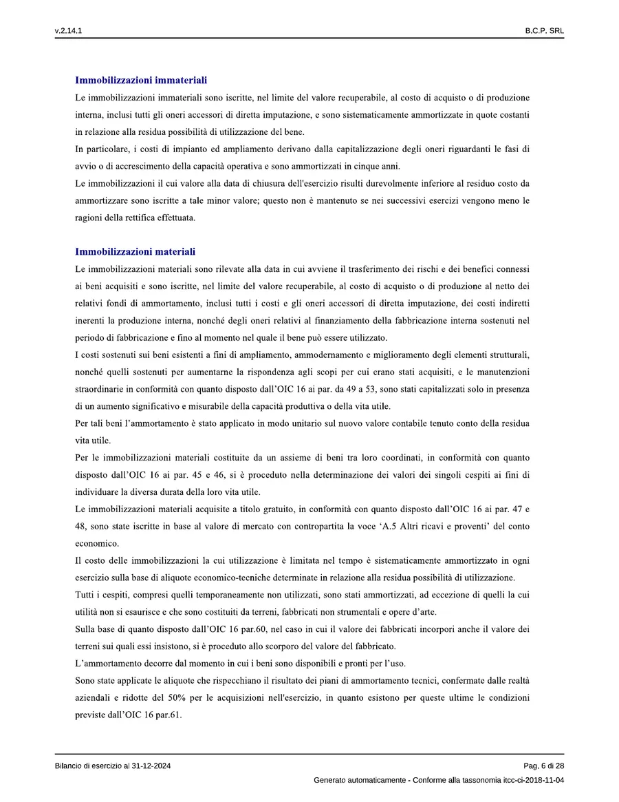Bilancio — pagina 6 di 28