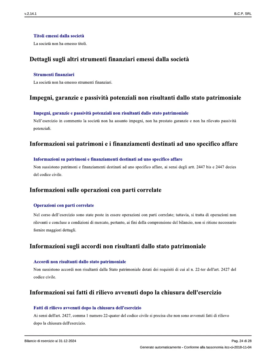 Bilancio — pagina 24 di 28
